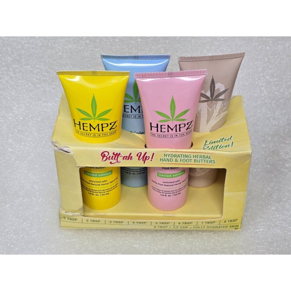 "Butt-Ah Up!" Limited Edition Hydrating Herbal Hand & Foot Butters Set